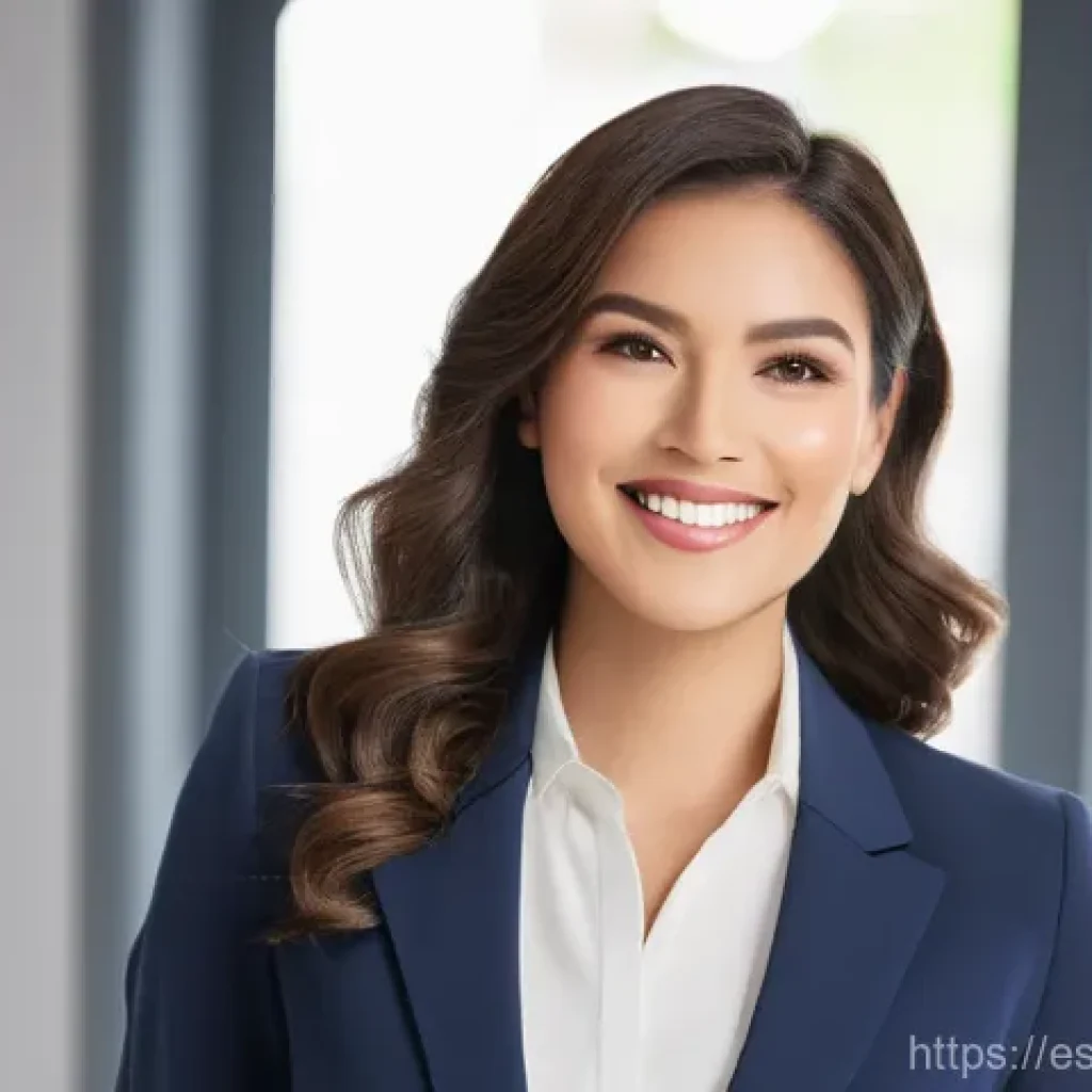 뷰티컨설턴트 취업 성공기 작성법 - **Prompt: The Authentic Beauty Consultant's Signature Style**
"A confident female beauty consult...