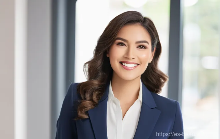 뷰티컨설턴트 취업 성공기 작성법 - **Prompt: The Authentic Beauty Consultant's Signature Style**
    "A confident female beauty consult...