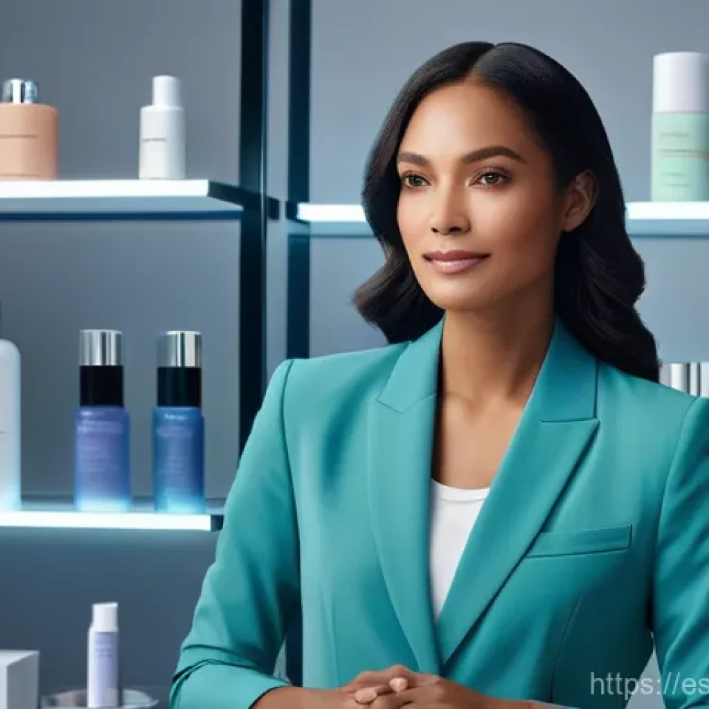 뷰티컨설턴트 관련 학습 전략 추천 - **Image Prompt: The Visionary Beauty Consultant**
A hyperrealistic, high-detail image of a moder...