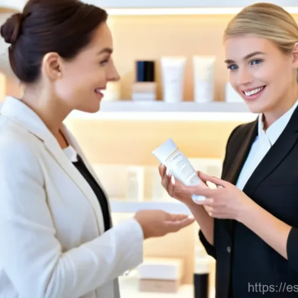 뷰티컨설턴트 자격증 취득법 - **Prompt 1: Empathetic Beauty Consultation**
"A warm and inviting scene inside a contemporary be...