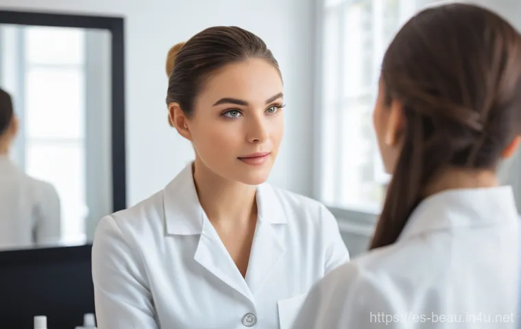 뷰티컨설턴트 자격증 취득법 - **Prompt 1: Empathetic Beauty Consultation**
"A warm and inviting scene inside a contemporary be... 뷰티컨설턴트 자격증 취득법 - **Prompt 1: Empathetic Beauty Consultation**
"A warm and inviting scene inside a contemporary be...