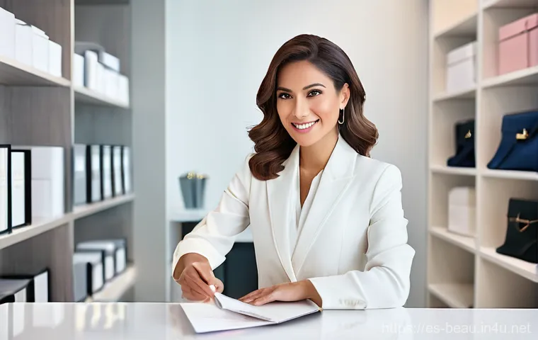 뷰티컨설턴트 수익 구조 분석 - **Prompt 1: A professional female beauty consultant, of Latina or Spanish ethnicity, in her late 20s...