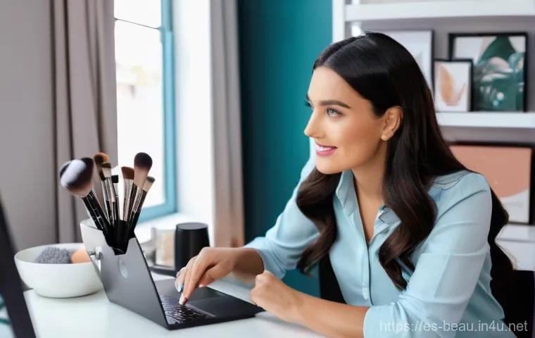 뷰티컨설턴트 직업 전망 - An inspiring image of a vibrant, minimalist beauty boutique located in a trendy neighborhood of Barc... 뷰티컨설턴트 직업 전망 - An inspiring image of a vibrant, minimalist beauty boutique located in a trendy neighborhood of Barc...