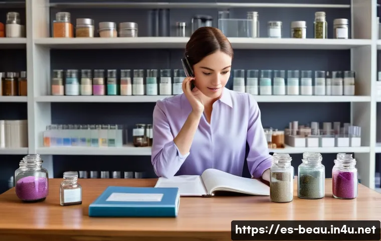 뷰티컨설턴트 관련 학습 목표 설정 - **Prompt:** A female beauty consultant, appearing professional and elegant in a stylish blazer and t...