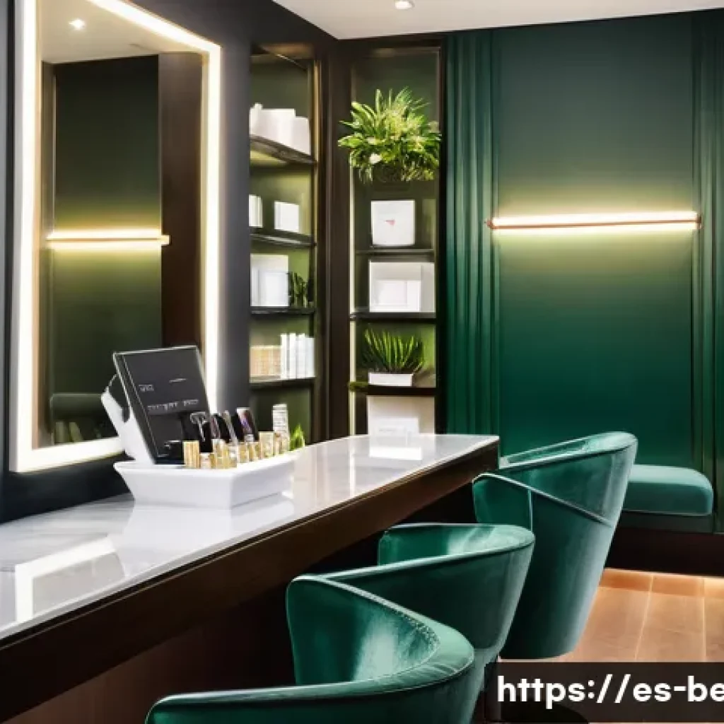 뷰티컨설턴트 주요 고객 관리 사례 연구 - **Prompt 1: The Personalization Powerhouse Consultation**
    "A female beauty consultant with a war...